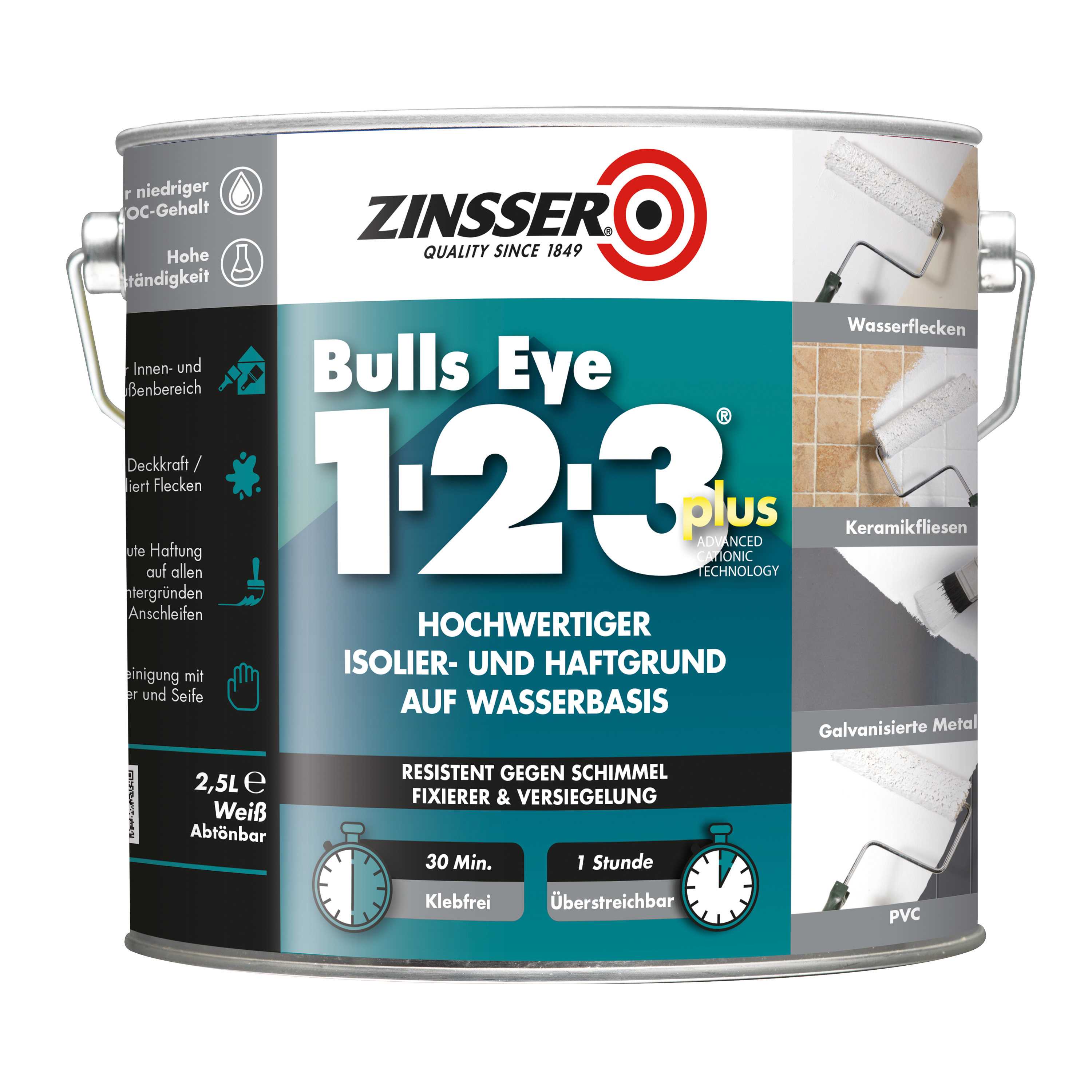 Zinsser® Bulls Eye 1-2-3 Plus Primer