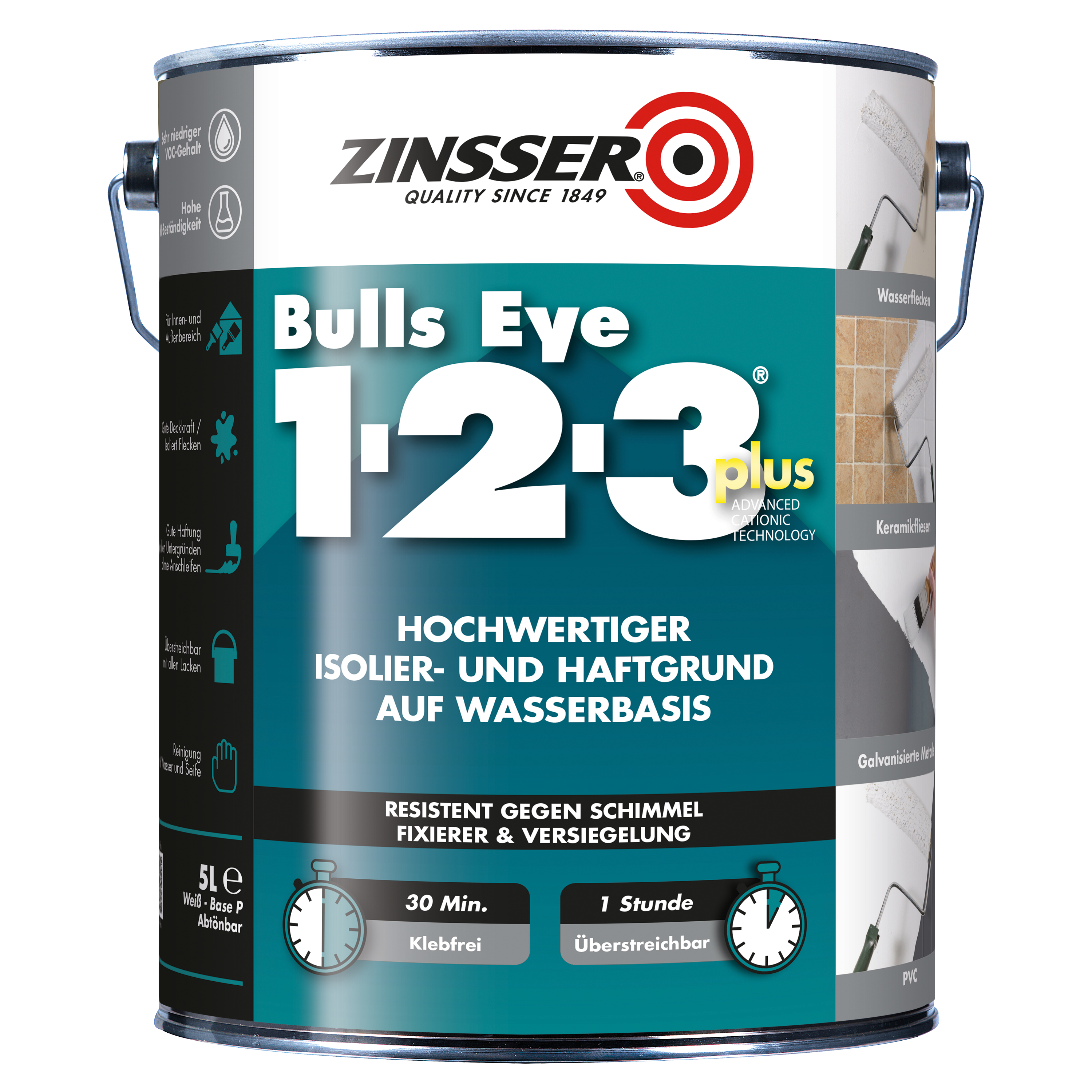 Zinsser® Bulls Eye 1-2-3 Plus Primer